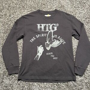 Honor The Gift Is Alive Men Size Small Long Sleeve shirt Brown Russell Westbrook